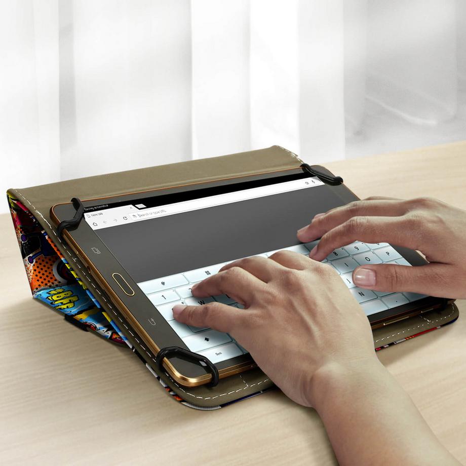 Avizar  10'' Tablet Hülle mit Street-Motiv 