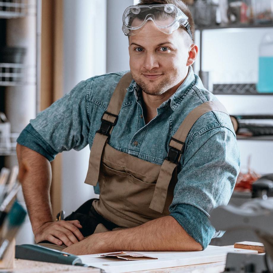 Northix Arbeitsbock Stahl, 2er-Set  