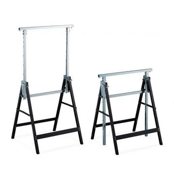 Chevalet de travail en acier, lot de 2