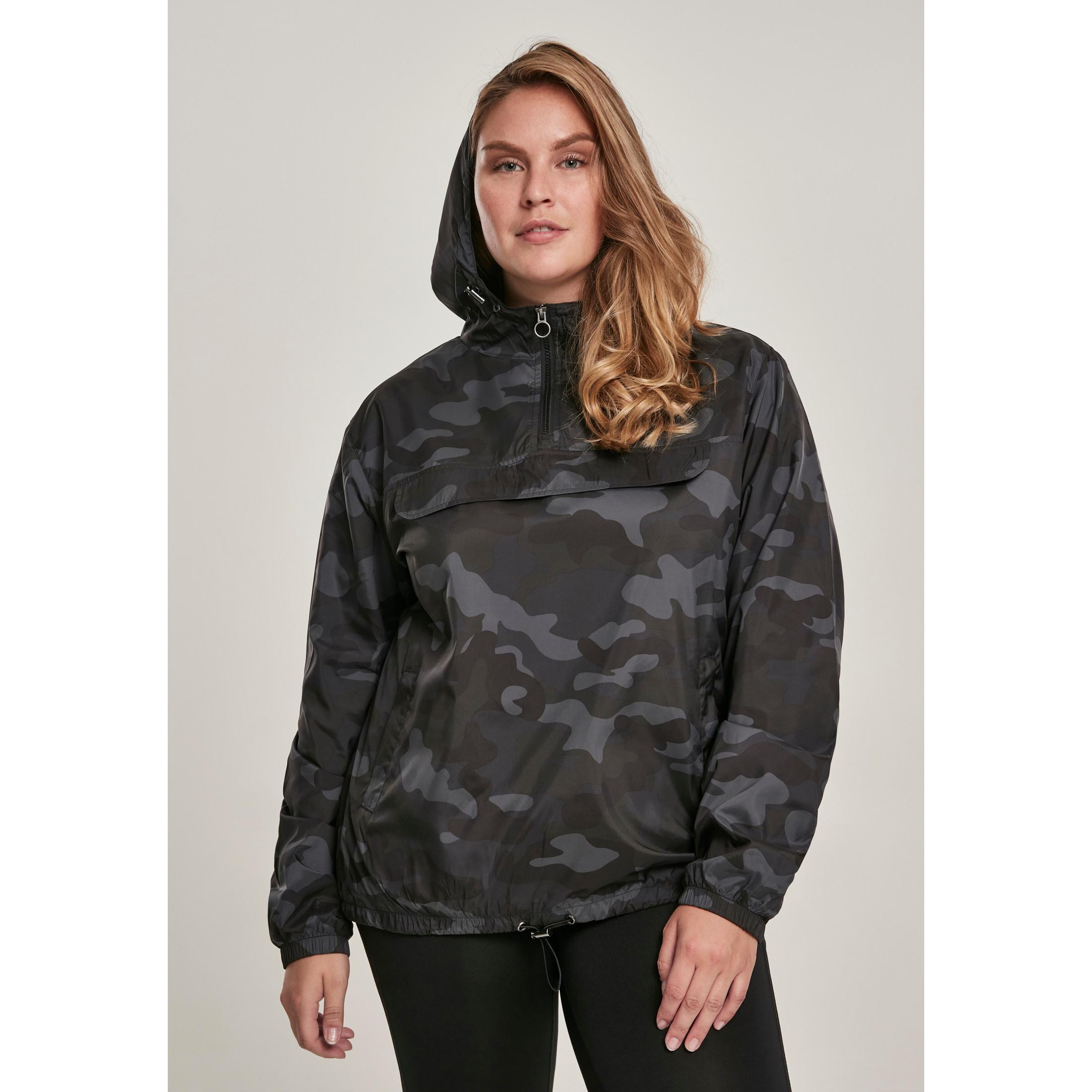 URBAN CLASSICS Felpa con cappuccio Camo  