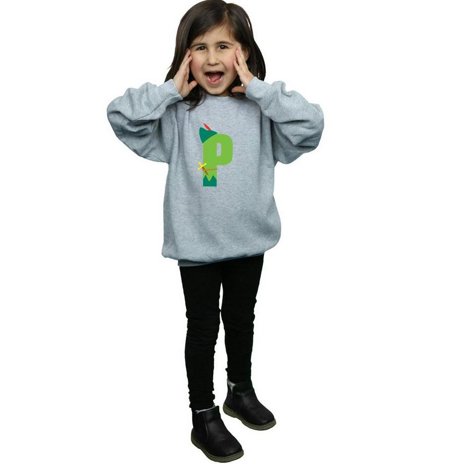 Disney  Alphabet P Is For Peter Pan Sweatshirt 