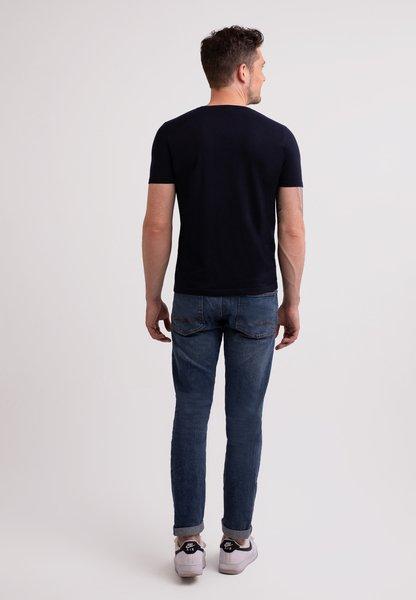 CASH-MERE.CH V-Ausschnitt Kurzarm T-Shirt  