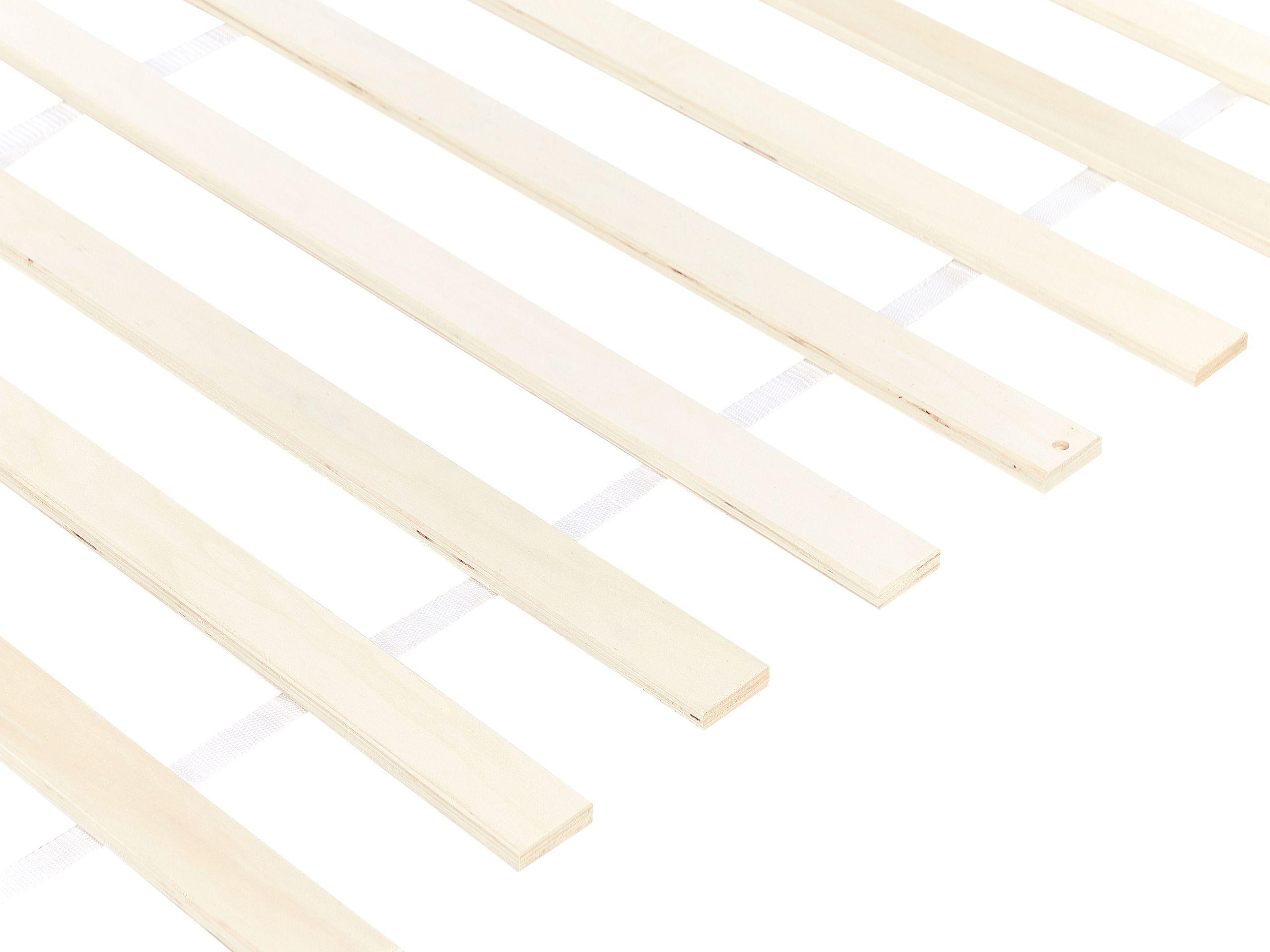 Beliani Base letto a doghe en Legno microlamellare BLANZAC  