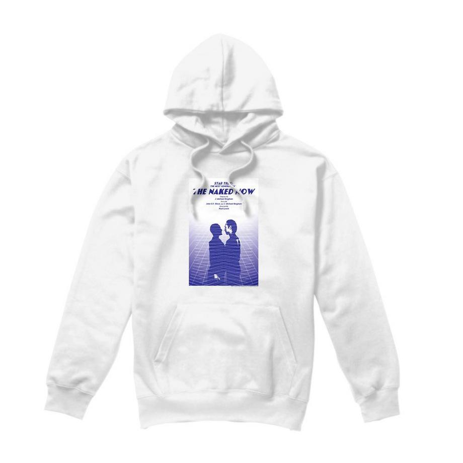 Star Trek The Next Generation Season 1 Episode 3 Felpa con Cappuccio  