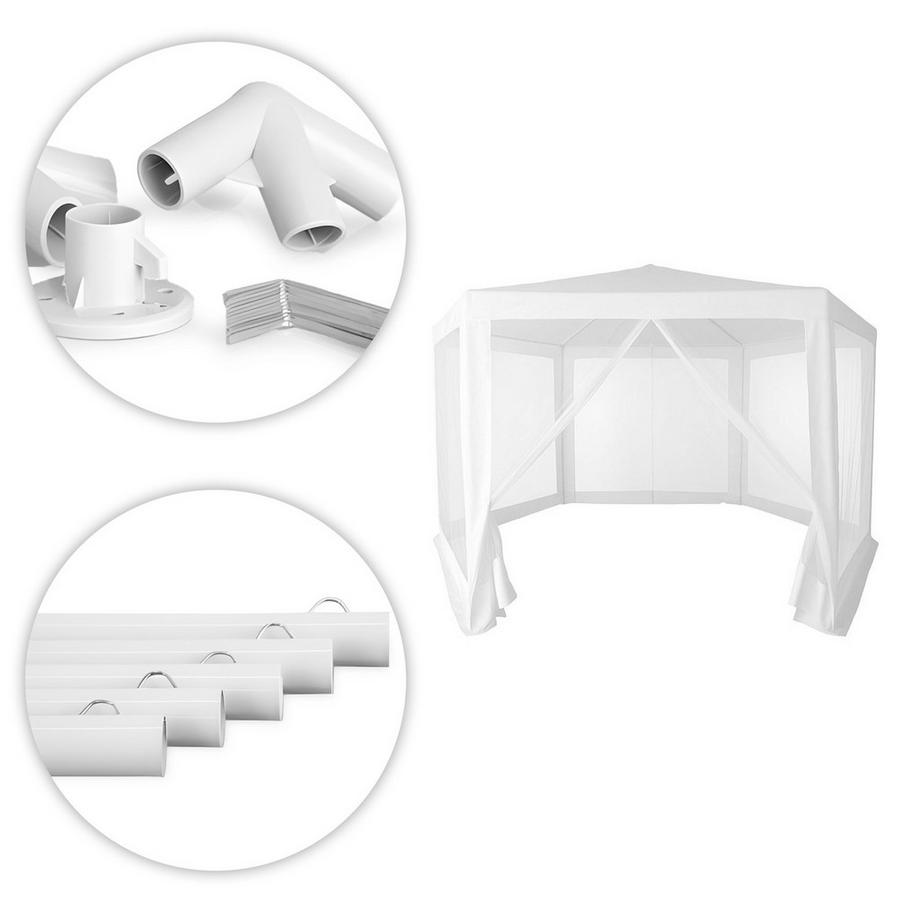 Northio Garden Trade Pavillonzelt mit Moskitonetz  