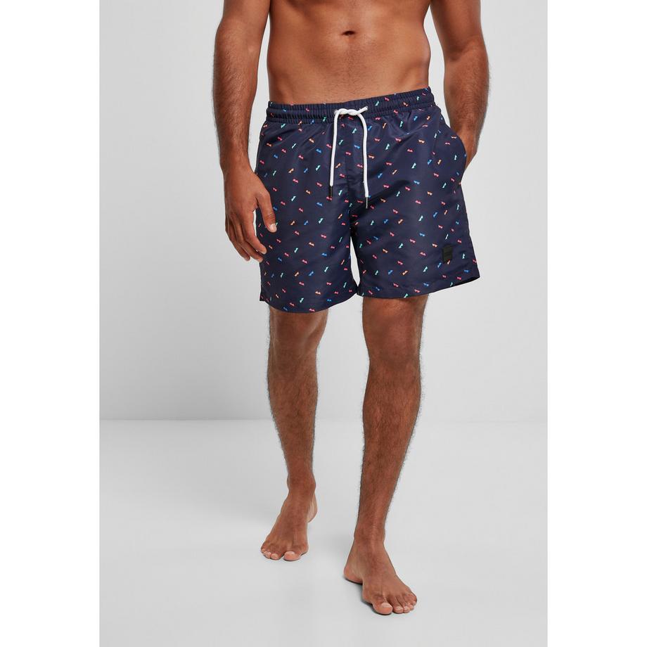 URBAN CLASSICS Badeshorts Sonnenbrillen Print  