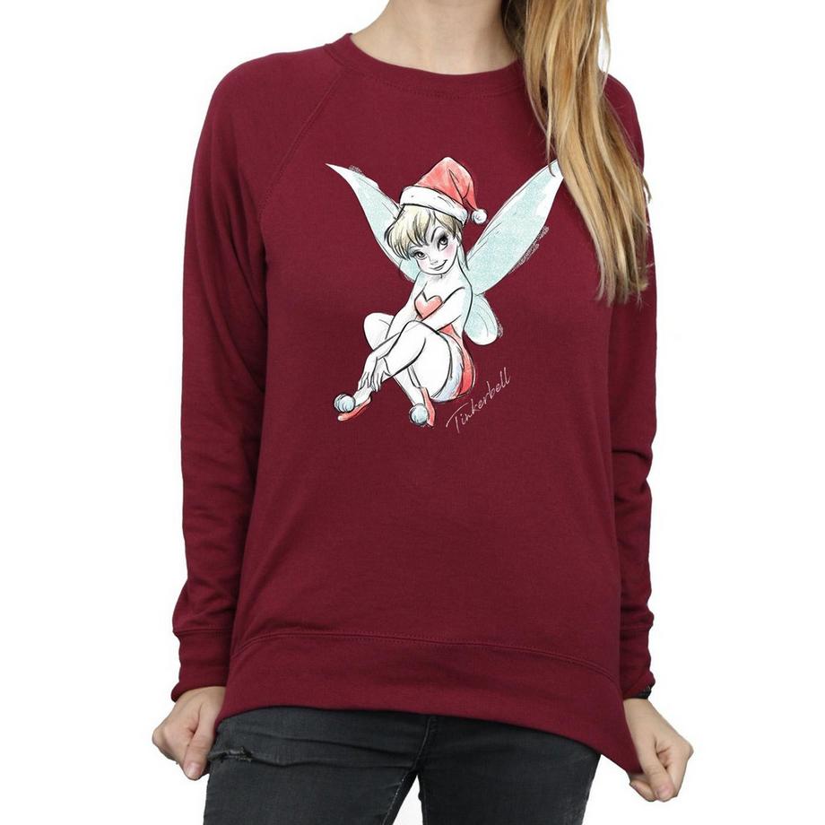 Disney Fairy Imprimé Sweatshirt Coupe Slim  