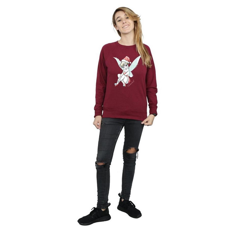 Disney Fairy Imprimé Sweatshirt Coupe Slim  