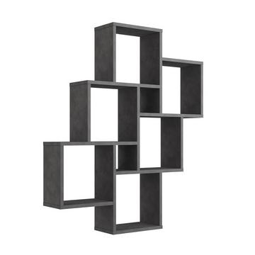 Schwebendes Wandregal mit 8 Fächern - Laurio
