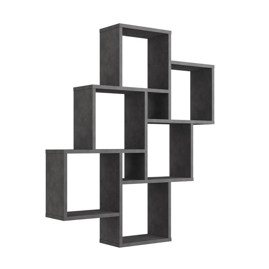 Schwebendes Wandregal mit 8 Fächern - Laurio