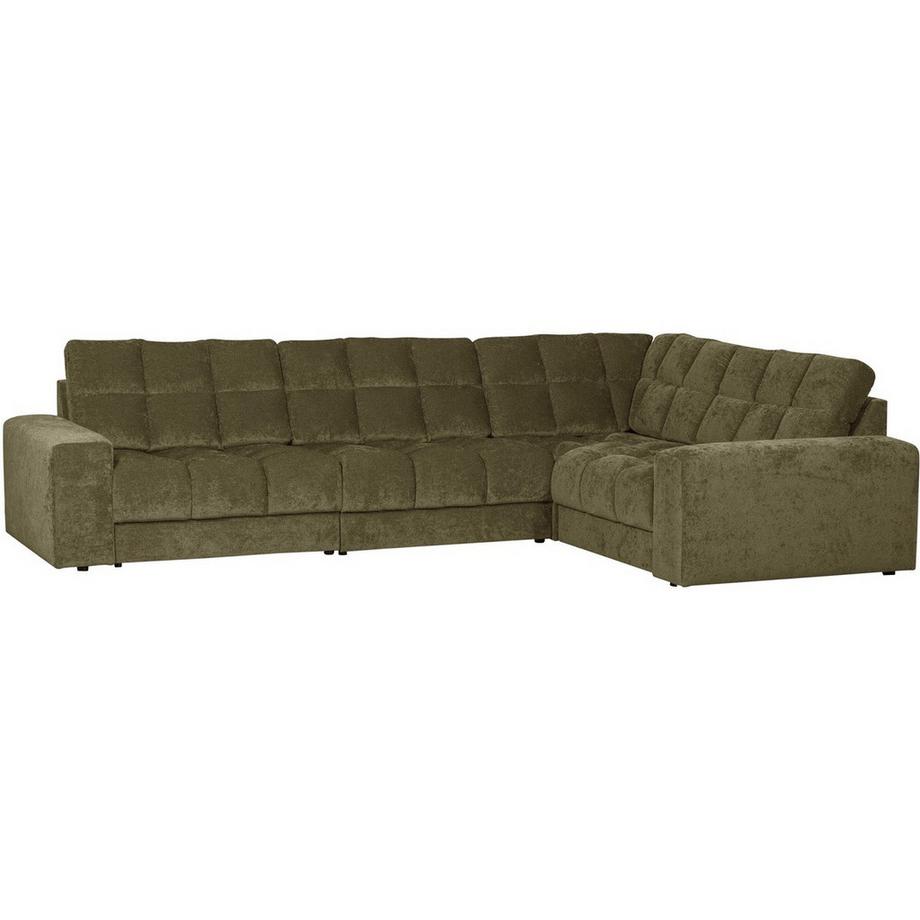 Divano ad angolo Secondo appuntamento a destra tessuto vintage vintagegreen 316x212