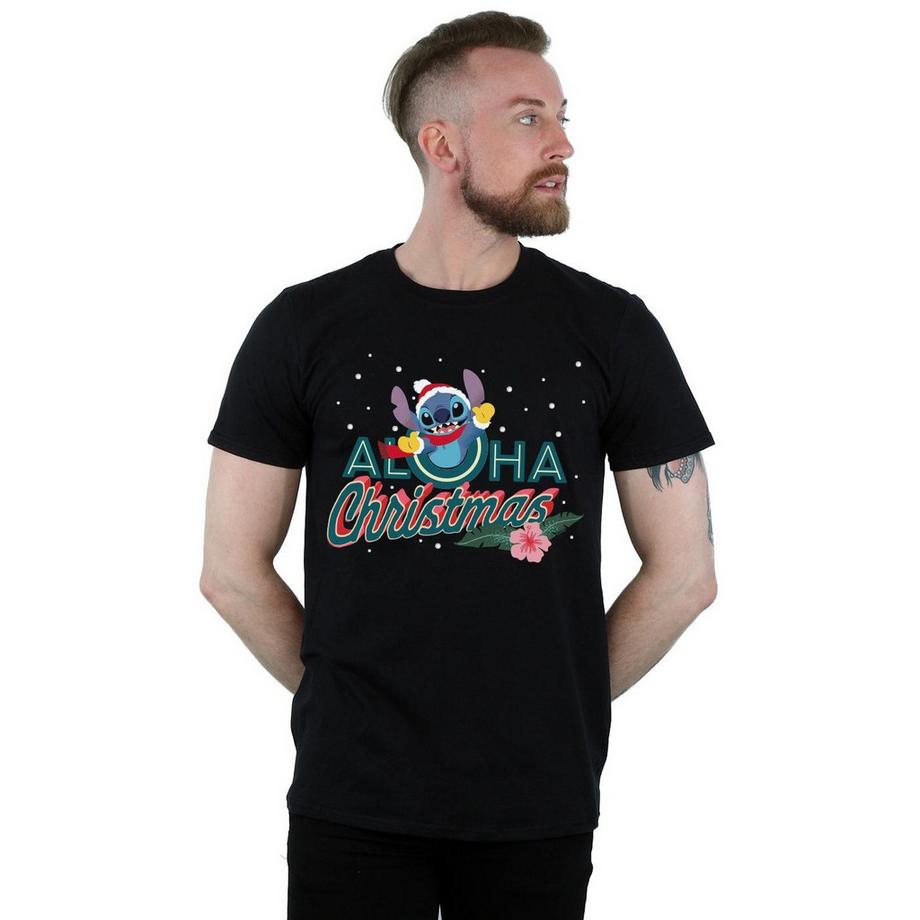 Disney Aloha Christmas Stitch T-Shirt  