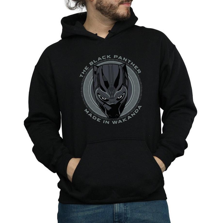 Black Panther Made In Wakanda Felpa con cappuccio  