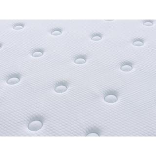 Ysmée Ensemble 140 x 190 cm sommier coffre naturel clair + matelas ressorts ensachés et mémoire de forme ép.25cm - SETTIMO de YSMÉE  