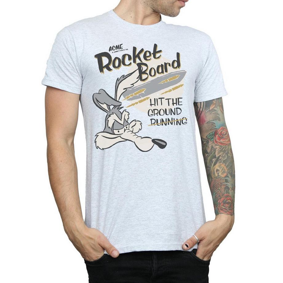 LOONEY TUNES T-shirt Rocket Board  