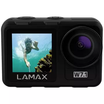 W7.1, 4K Action camera 2.7K, 4K, WLAN, Antipolvere, Impermeabile, Ful
