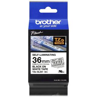 brother  TZe-SL261 selbstlaminierendes Schriftband – 36 mm breit, 8 m lang 