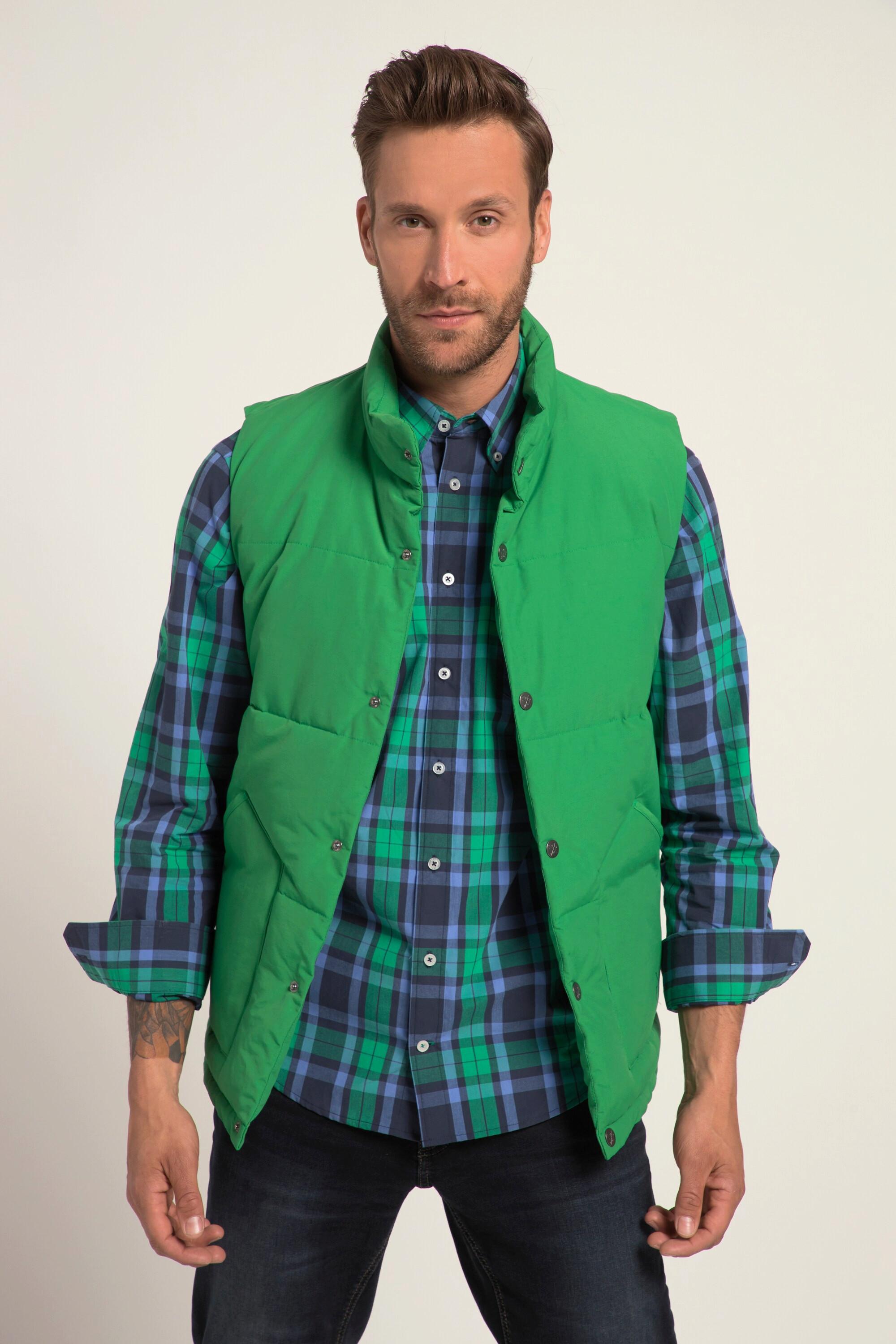 JP1880 Steppweste Outdoor Stehkragen Zipper  