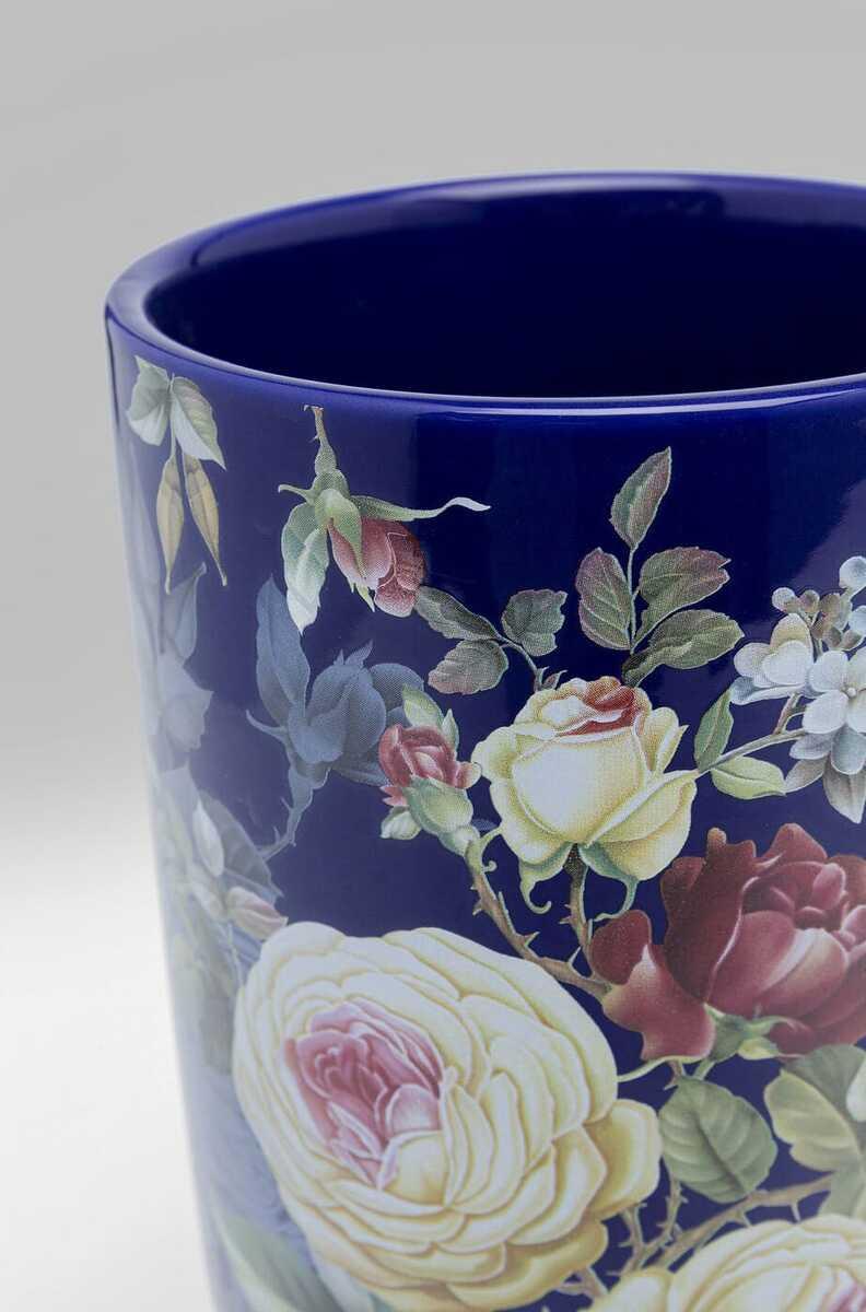 KARE Design Vaso decorativo Rose Magic blu 27  