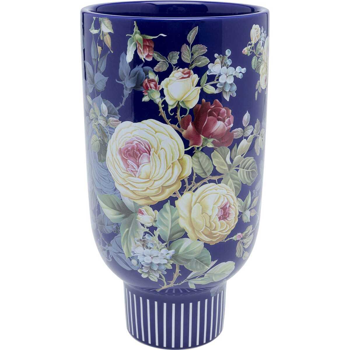 KARE Design Vaso decorativo Rose Magic blu 27  