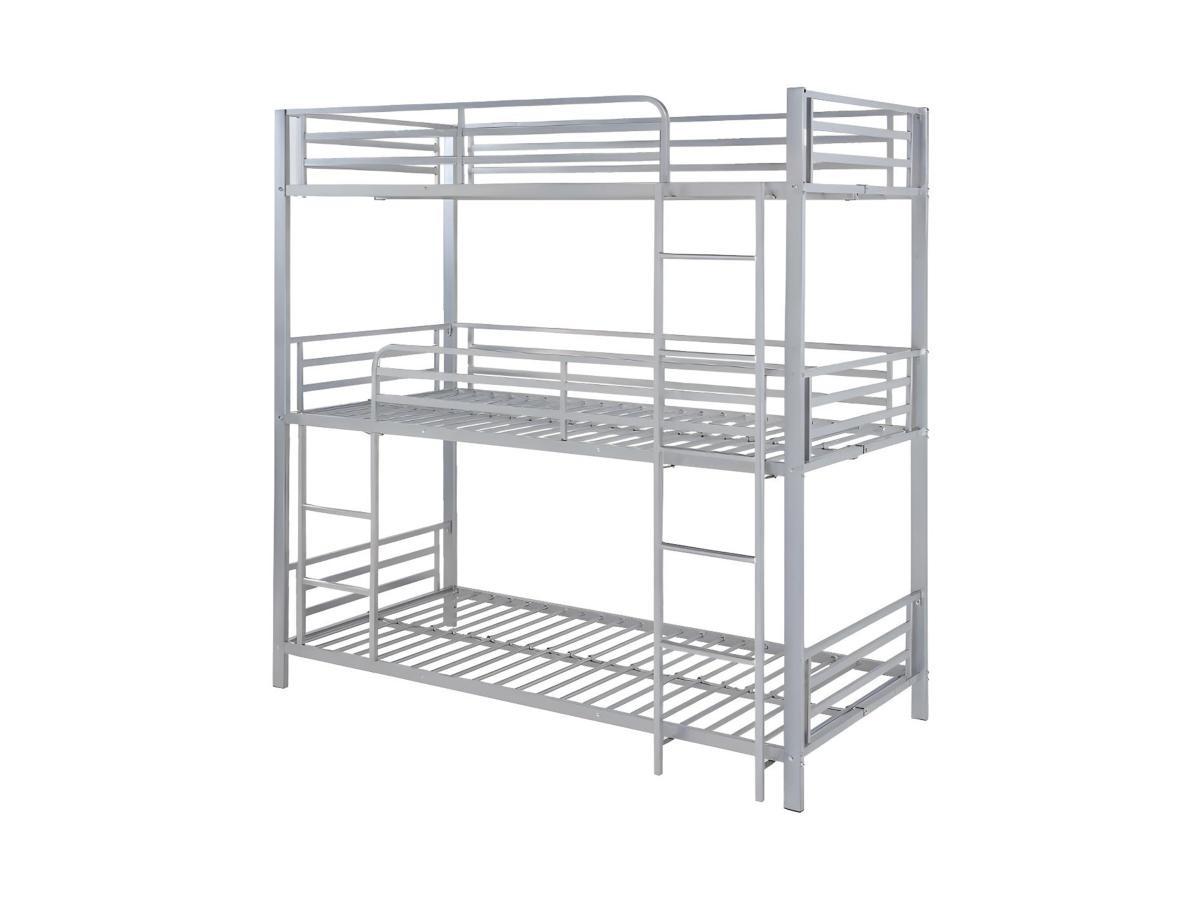 Vente-unique Lits superposés triple 3Métal ELOUAN III  