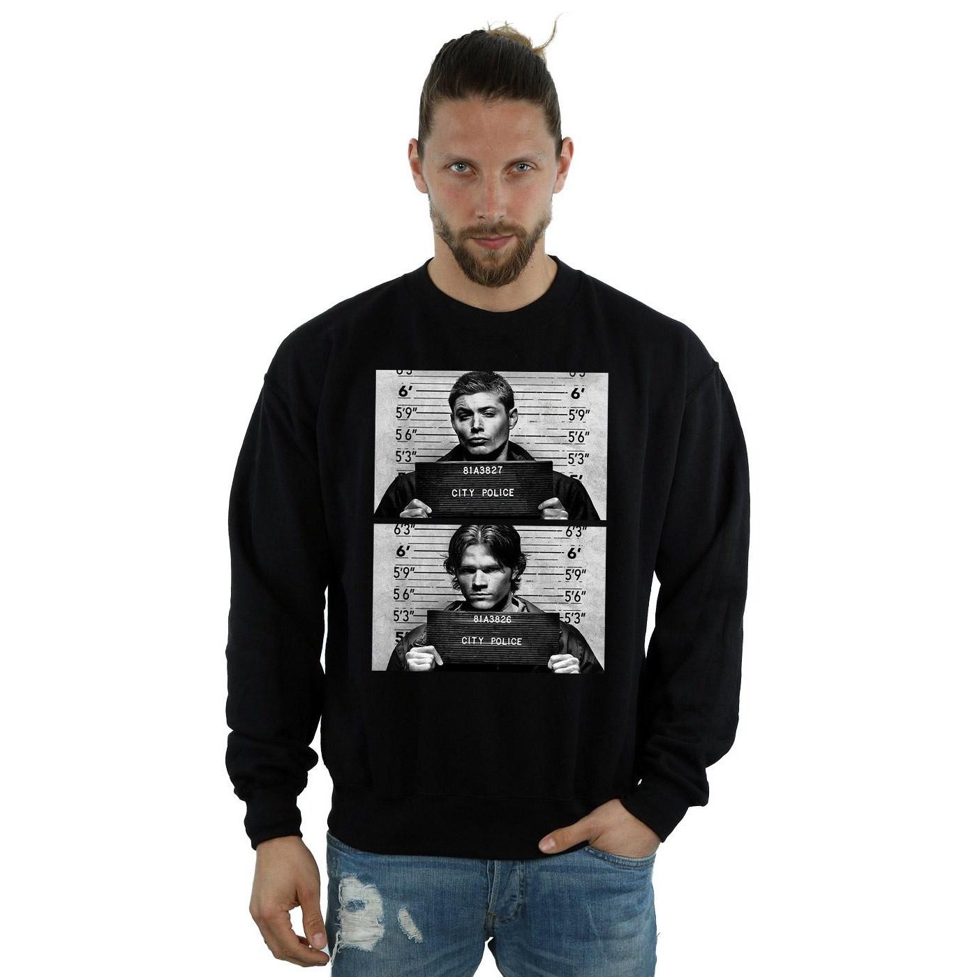 Supernatural Mugshot Sweatshirt  