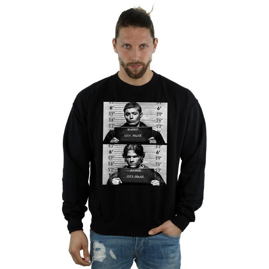 Supernatural Mugshot Sweatshirt  