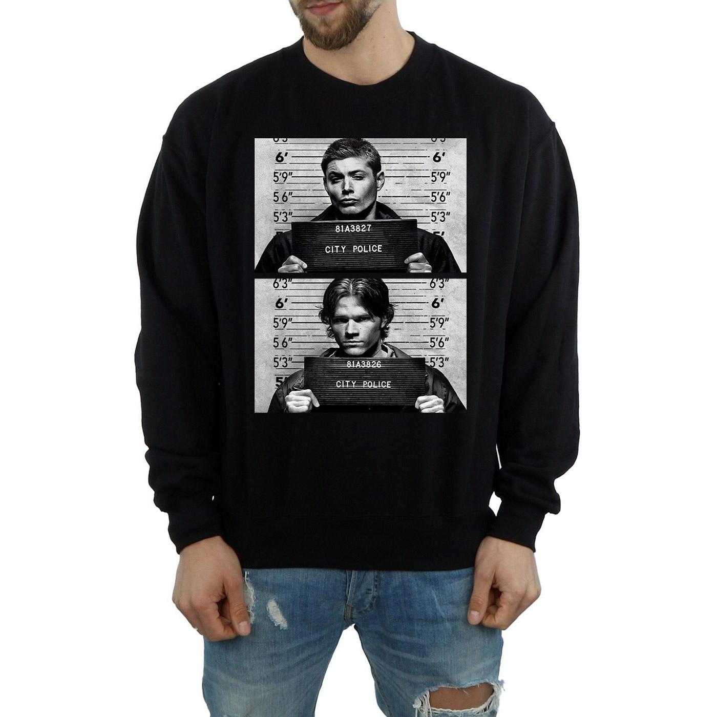 Supernatural Mugshot Sweatshirt  