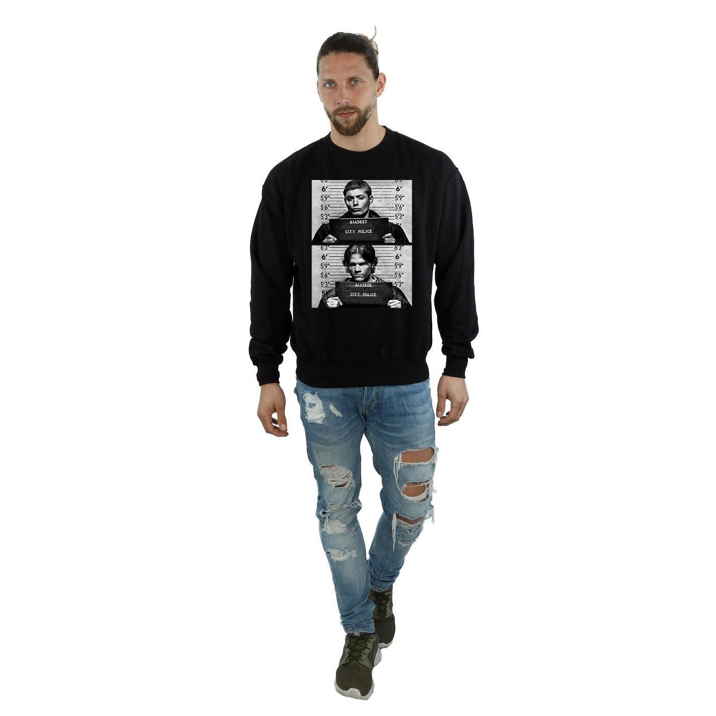 Supernatural Mugshot Sweatshirt  