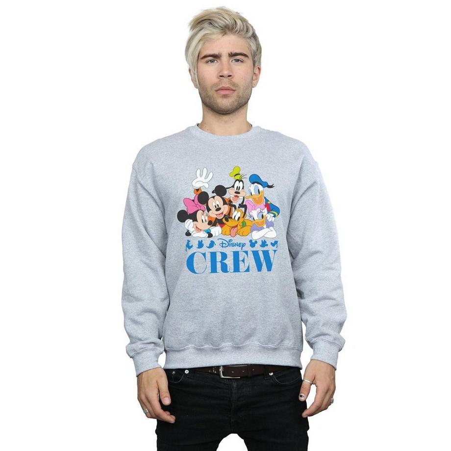 Disney Friends Sweatshirt Col Rond  