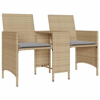 VidaXL Gartensofa poly-rattan  