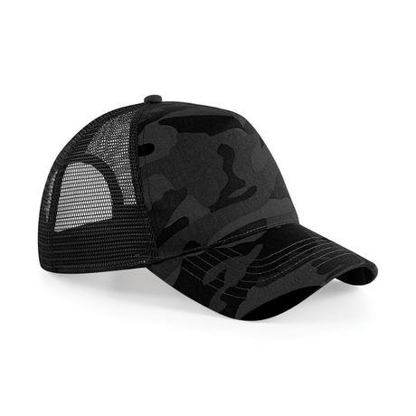 Beechfield Retro Camouflage Trucker Baseball Kappe  