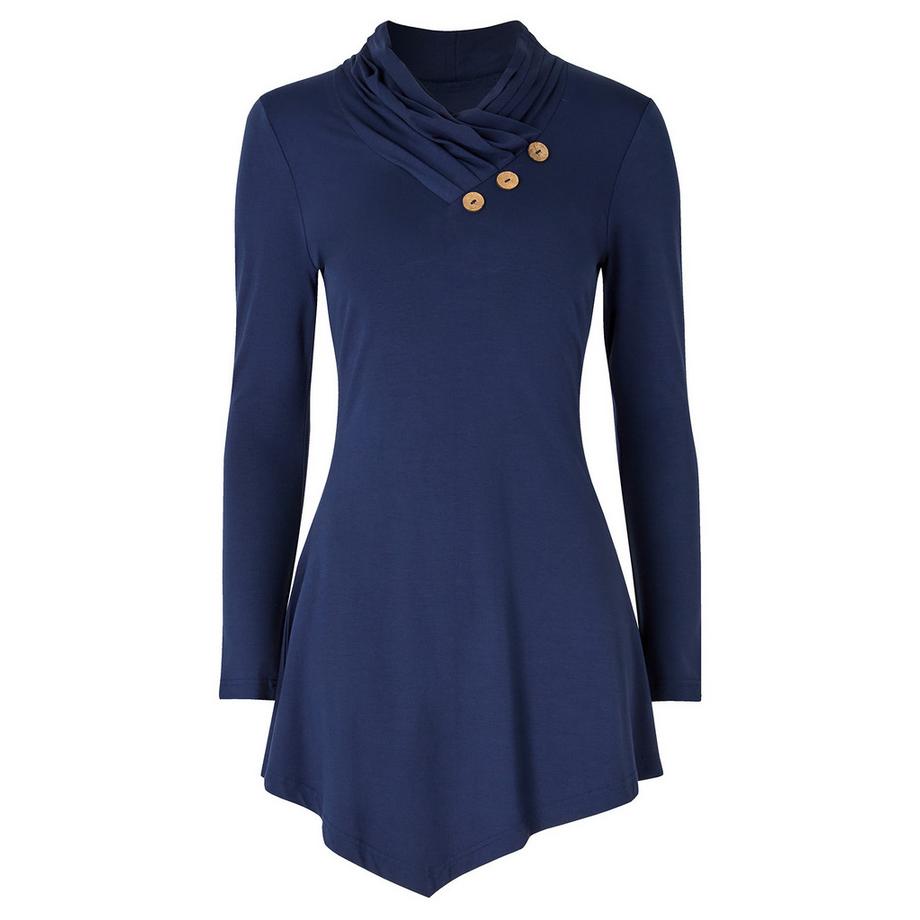 Joe Browns Tunique Col Châle Manches Longues Asymétriques  