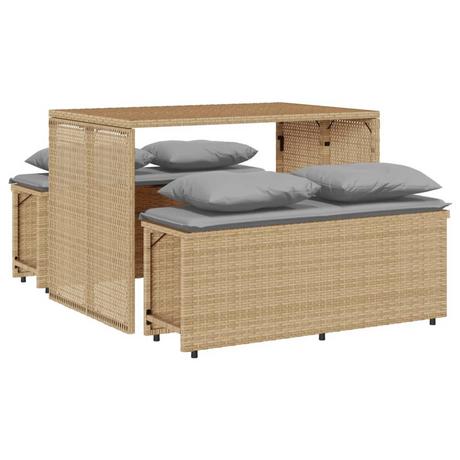 VidaXL Garten essgruppe poly-rattan  