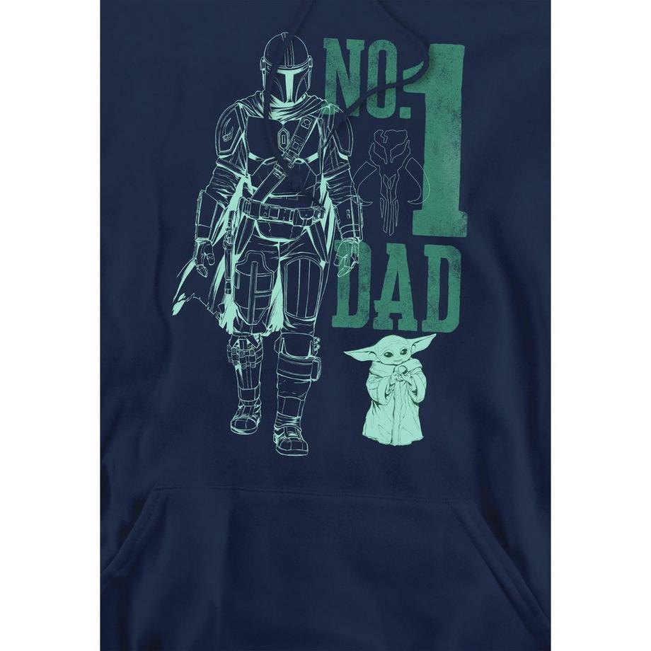 STAR WARS No. 1 Dad Felpa con cappuccio  