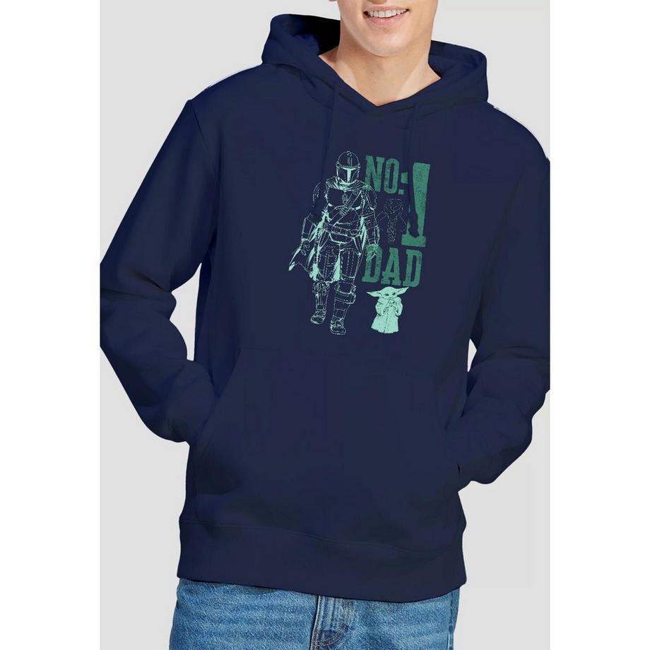 STAR WARS No. 1 Dad Felpa con cappuccio  