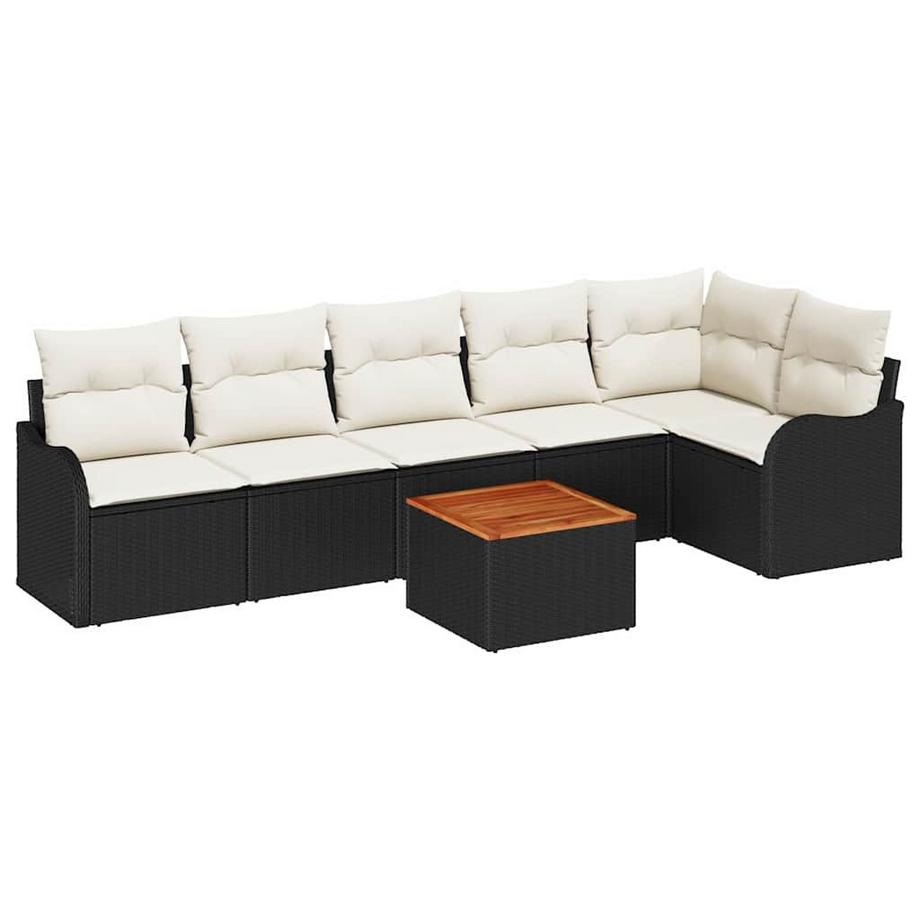 Set di divani modulari Polyrattan