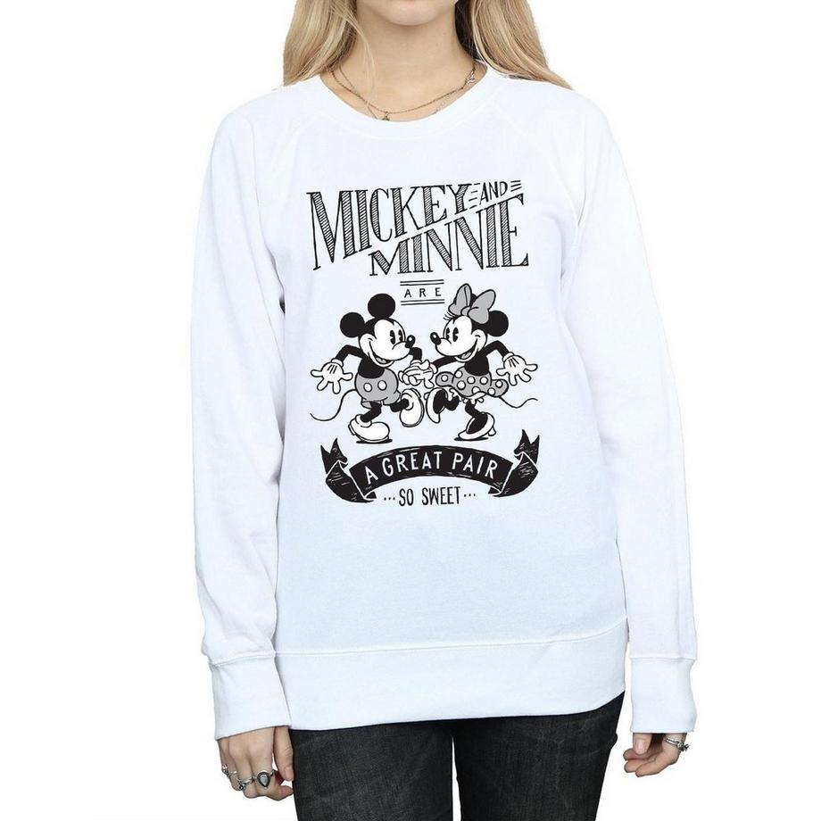 Disney Mickey et Minnie Great Pair Sweatshirt  
