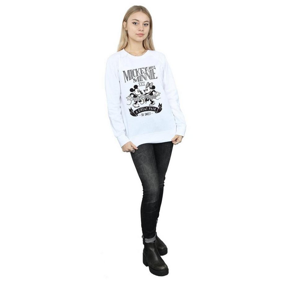 Disney Mickey et Minnie Great Pair Sweatshirt  