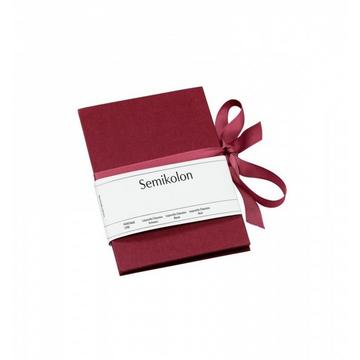 Leporello Classico bordeaux (10 x 15 cm, 9 x 13 cm)