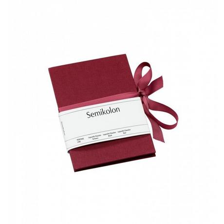 Semikolon Leporello Classico bordeaux (10 x 15 cm, 9 x 13 cm)  