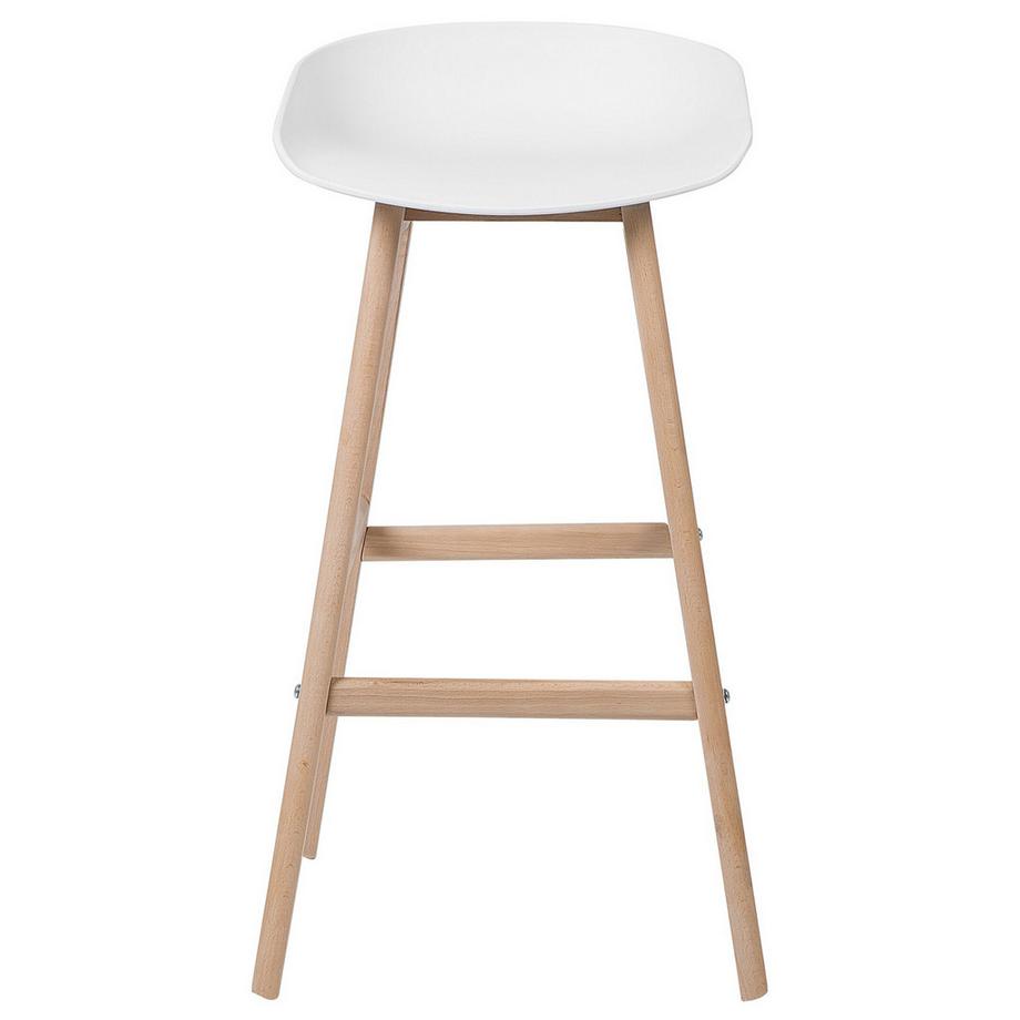 Beliani Set mit 2 Barstühlen aus Polypropylen  MICCO  