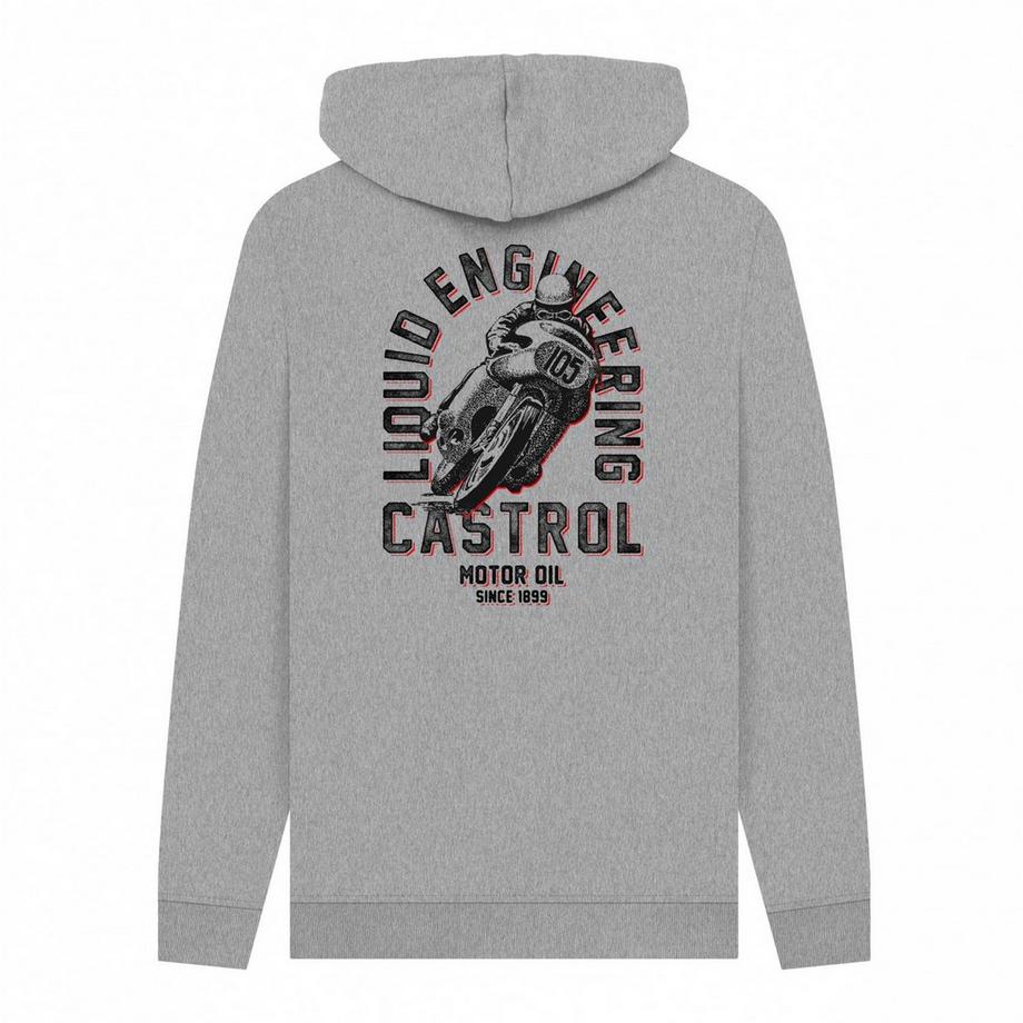 Castrol  Sweat à capuche motiftyle graphique 