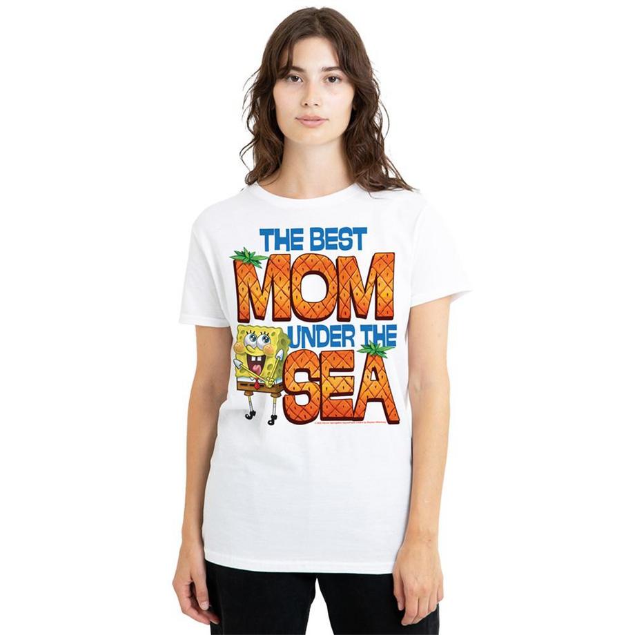 Nickelodeon  T-ShirtFête Des Mères Best Mom Under The Sea 