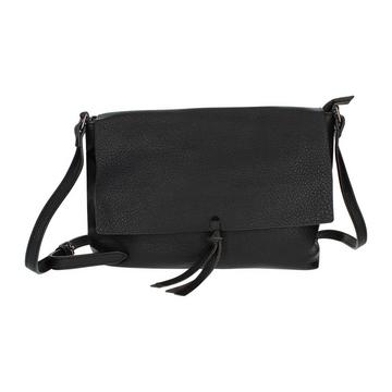 Sac bandoulière simili-cuir Noir