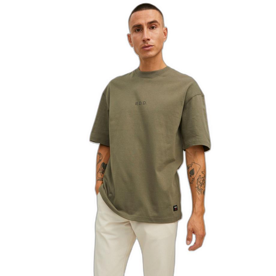 JACK & JONES Calvin SN Kurzarm T-Shirt mit 3D-Druck  