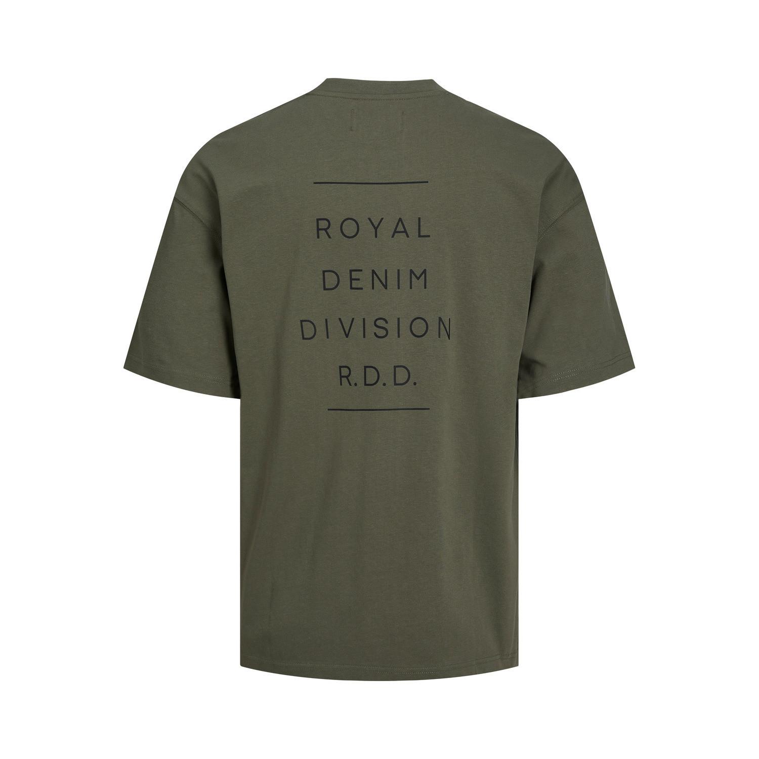 JACK & JONES Calvin SN Kurzarm T-Shirt mit 3D-Druck  