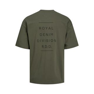 JACK & JONES Calvin SN Kurzarm T-Shirt mit 3D-Druck  