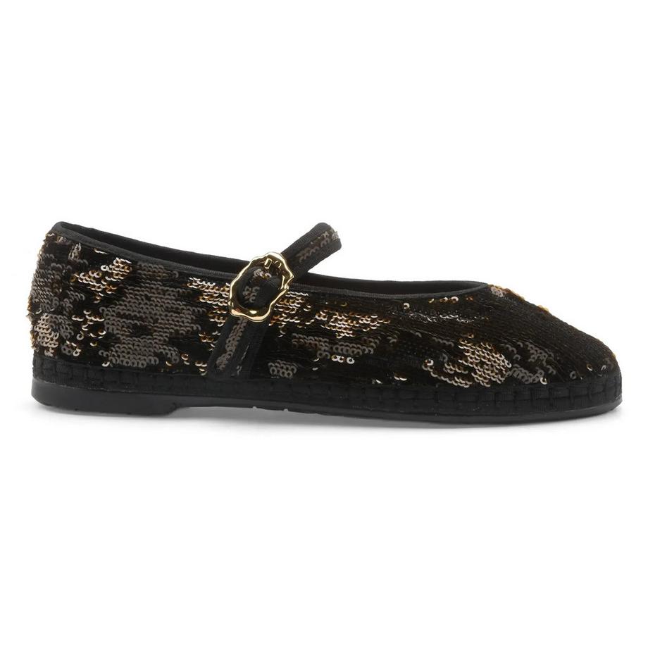 Flabelus Pailletten Mary Jane Flachschuh  