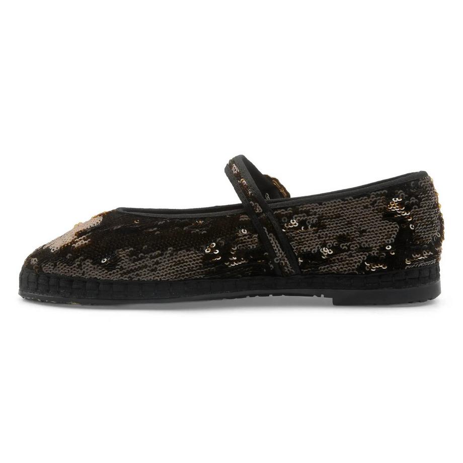 Flabelus Pailletten Mary Jane Flachschuh  